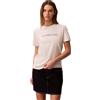 Calvin Klein Donna T-Shirt Maniche Corte Logo Classic Regular Fit