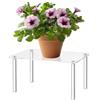 Drivstraw Espositore in acrilico con ripiano trasparente per oggetti da collezione, gioielli, scarpe, giocattoli e oggetti decorativi, grande piattaforma da 30 x 20 x 20 cm per vendita al dettaglio