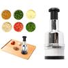 Acouto Mini Tritatutto in Acciaio Inossidabile, Tritacarne Manuale per Cipolle, Verdure, Frutta e Aglio - Frullatore da per Alimenti per Bambini