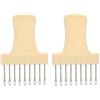 Shanrya Pettine transfer, aghi professionali Transfercomb, Pins Transfercomb 9 aghi transfer pettine per macchina per maglieria KH270