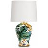 Fade Lampada Palm con Lume 35x42 cm in Porcellana