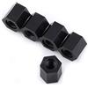 Walfront 100pcs m3 femmina a femmina m3 esagonale filettato Spacer pilastro 8 mm 10 mm 12 mm 15 mm in nylon nero, nero
