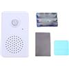 Plyisty Sensore di Movimento per Campanello di Benvenuto, Installazione Magnetica, Promemoria Vocale Registrabile per Negozio, Negozio, Cicalino di Avviso Ingresso Wireless con Audio 20