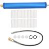 Akozon Separatore Olio e Acqua Filtro Aria Ad Alta Pressione 30mpa Pompa del Compressore D'aria PCP Con 20 Elementi Filtranti Connettore per Tubo di Gonfiaggio