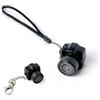 Plyisty Mini Fotocamera Portachiavi, Mini Fotocamera 0,98 Pollici, Mini Videocamera DV DVR Portachiavi, Batteria 75 MAh, per Studenti, Bambini