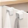 SIXRUN Gancio Porta Asciugamani da Bagno, Punzone, Versatile e Resistente, Porta Asciugamani a Parete, Gancio Push per