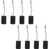 VIRELLO 8 spazzole per motore in carbonio, ricambio 5 x 10 x 16 mm per smerigliatrici angolari Bosch GWS 1000/1100/1400/10/11/14/15-125, parti in fibra di carbonio