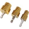 Elprico Kit Alesatore per Tubi in PVC, Punta per Raccordo per Tubi, 3 Pezzi 19mm 24mm 31mm Set di Alesatori per Tubi in Alluminio per PPR, PVC