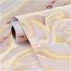 FunStick Carta da Parati Camera da Letto Marmo Oro Rosa Carta Adesiva per Rivestimento Top Cucina Pellicola Adesiva per Mobili Marmo Liquido Rotolo Adesivo per Mobili Cucina Armadio Oro Rosa 30CMx5M