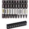 VIRELLO Set di punte per cacciavite, codolo esagonale da 1/4, kit da 11 pezzi con punte a brugola PH Torx per trapano elettrico, riparazione di elettrodomestici