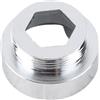 Zerodis Adattatore di dilatazione del rubinetto del rubinetto del depuratore d'acqua di rame Sala di lavaggio Accessorio per casa (24mmto22mm)