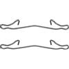 HELLA PAGID 8DZ 355 201-161 Kit accessori, Pinza freno,K0040,Sistema frenante,Teves,per es. BMW / CHEVROLET / CHRYSLER / DACIA