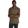 Tommy Hilfiger Uomo Maglietta Polo Maniche Corte Regular Fit con Chiusura con Bottoni, Verde (Nouveau Green), XS