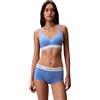 Calvin Klein Donna Bralette Lift con Fascia con Logo, Nero (Diamond Logo Black), M