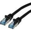 ROLINE 21152856 cavo di rete nero 7,5 m Cat6a S/FTP (S-STP)