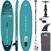 Aqua Marina Tavola gonfiabile Aqua Marina Vapor da 10'4" per SUP (Stand Up Paddleboarding), modello BT-23VAP, con sedile per kayak.