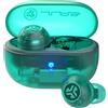 JLab Cuffie wireless JLab Go Pop con ANC, trasparenti e blu-verdi