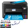 Epson EcoTank ET-4800 stampante multifunzione inkjet 4-in-1 A4, serbatoi ricaricabili alta capacità, 4 flaconi inclusi pari a 75 - C11CJ65402