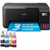 EPSON EcoTank ET-2860 (C11CJ67428) - STAMPANTE MULTIFUNZIONE INKJET A4 - WiFi - FRONTE/RETRO AUTO - 33 PPM EPSET2860 - EPSET2860