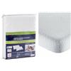 FRATELLI ZAMBETTI - Coprimaterasso Jacquard Singolo 1 Piazza con Angoli Maxi Comfort Hospital - 100x200+27 cm