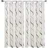 FRATELLI ZAMBETTI - Tenda Debby Loop Beige set 2 pezzi 70x150 cm