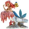 Ariel sulla Roccia 25° Anniversario - Disney Traditions Jim Shore ENESCO