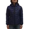 BLAUER PIUMINO CON CAPPUCCIO CAMELIA - 26SBLDC03169 - blu