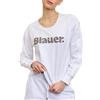 BLAUER FELPA GOTICA CHAMPNEY - 25SBLDF03257 - bianco