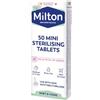 Milton Mini Sterilising Tablets - 50 Tablets, White