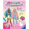 Ravensburger Mein Ausmalstickerbuch Barbie - Anziehpuppen