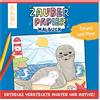 frechverlag GmbH Zauberpapier Malbuch Strand und Meer: Entdecke versteckte Muster und Motive!