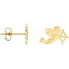 SOFIA MILANI - Orecchini da Donna in Argento 925 - Placcati in Oro - Orecchino a Perno Amor - 21118