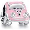 KEQ Ciondolo a forma di cuore, in argento Sterling 925, per braccialetti e collane, con ciondolo, per la festa della mamma, regalo di Natale, per donne, familiari e amiche, MINI, Argento sterling