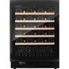 Dunavox Flow-46 cantina vino 46 bottiglie sottopiano Full glass Nera