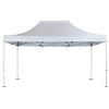 VERDELOOK | Gazebo 4.5x3 m Pieghevole Impermeabile da Esterno, Bianco, Struttura Resistente in Metallo, Richiudibile a Fisarmonica, Sacca Per il Trasporto, Copertura 210D Oxford spalmato in PVC