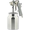 ABAC Pistola a Spruzzo per Verniciare G-541A, Aerografo con Serbatoio per Vernice da 1L, Ugello da 1.5 mm, Getto a Rosa o Piatto, Pressione Max 4 Bar
