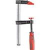 kwb Forza di vite Profi di con maniglia a 2 componenti 50x150, larghezza di serraggio 150 mm, profondità di serraggio 50 mm, mascelle di serraggio in acciaio casting a temperatura, cacciavite con profili cavi