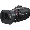 Panasonic Videocamera HC-X1200 4K con Zoom Ottico 24x e Messa a Fuoco Automatica