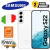 Samsung NUOVO Samsung Galaxy S22 SM-S901 - 128GB Phantom Bianco (Sbloccato) ❤ Originale