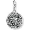 Thomas Sabo Pendente a Medaglione da Unisex Argento Sterling 925, Ariete, argento