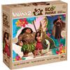 Disney, LISCIANI Eco-Puzzle DF 60 Oceania 2 - Puzzle Ecologico con Vaiana e Avventure Oceaniche