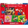 RAVENSBURGER, Super Mario Ravensburger - puzzle super mario 60 pezzi, bambini 4 anni