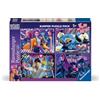 RAVENSBURGER, K-POP DEMON HUNTERS, NETLF Ravensburger - puzzle k-pop demon hunters, 4 puzzle da 100 pezzi per bambini, 5 anni+