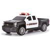 Dickie Toys - Chevy Silverado Police - Pick up con sistema a ruota libera, effetti luminosi e sonori, per bambini a partire dai 3 anni, 203712021