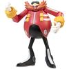 Jakks Pacific Sonic The Hedgehog Dr Eggman Figure, 6 cm articolato Dr Eggman, autentico giocattolo da collezione con abilità di posa