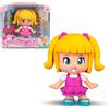 Pinypon - Pop & Art, personaggio decorare e personalizzare con accessori, adesivi, glitter, per bambine/i dai 4 anni, Famosa (PNY56000)