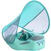 Generisch - Galleggiante da piscina - Galleggiante antiscivolo per bambini, tettuccio parasole, seggiolino gonfiabile per piscina per bambini, attrezzatura di sicurezza per 3-24 , strumento per