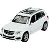 Generisch Modello di auto compatibile con Mercedes-Benz GLK SUV X204 bianco dal 2008 prima Facelift 2012 circa 1/34-1/39 in metallo modello auto Die Cast nuovo in scatola