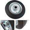 Ruota rimorchio 8 pollici per cric camper diametro cerchio 48 mm foro centrale 2