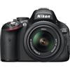 Nikon Reflex D5100 - Nero + Nikon DX AF-S 55-200mm f/4-5.6G ED VR f/4-5.6 - refurbished